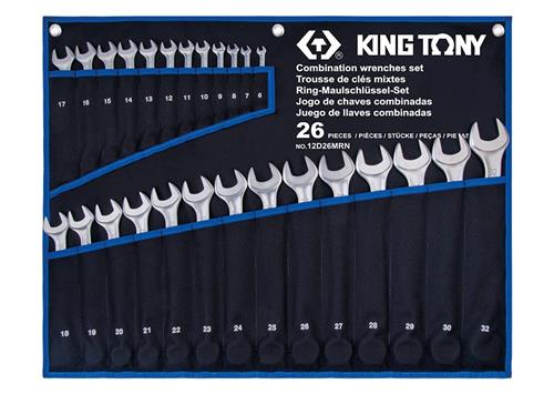 Ringgaffelnøglesæt 12D26MRN 6-32mm (26)