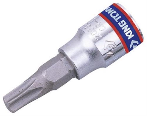King Tony 203310, 1 stk, Torx, T10, Krom, Stål, 37 mm, 14 g