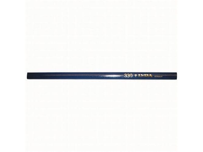 Tømrerblyant 330 blå HB oval 240mm