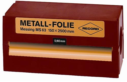 Metalfolie 4496 messing 150x0,1mm 2,5m
