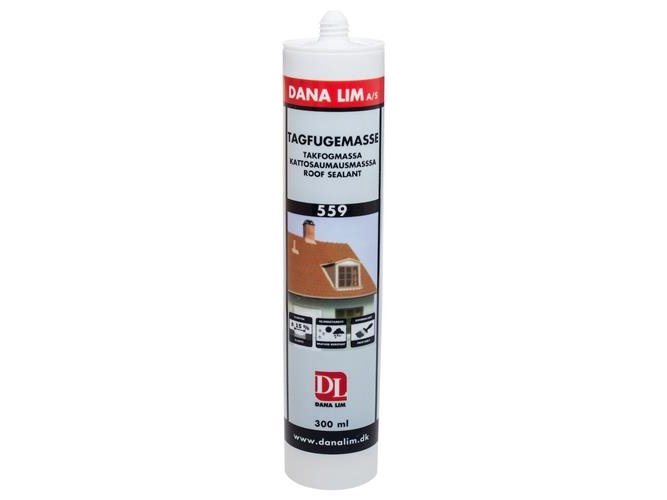 Dana Lim tagfugemasse 559 sort - 300 ml