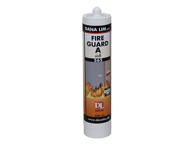 Dana Lim Fire Guard A 565 Hvid Professionel brandhæmmende acrylfugemasse - 300 ml