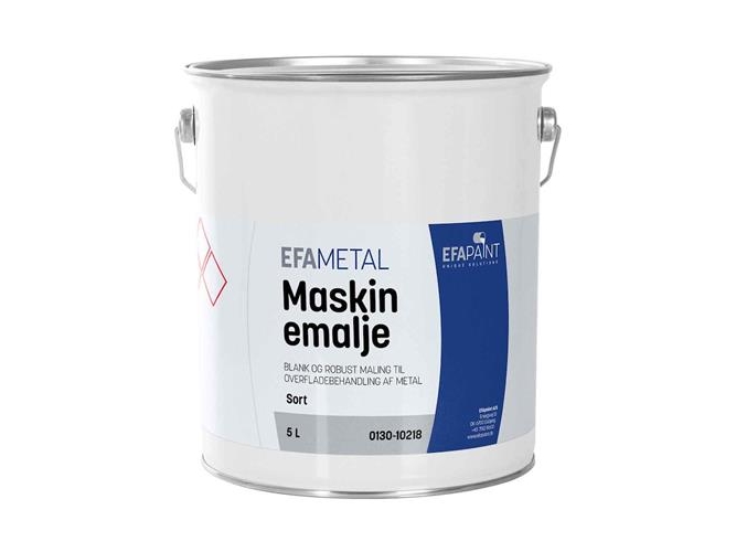 Maskinemalje 10218 5L Ral9005 Sort