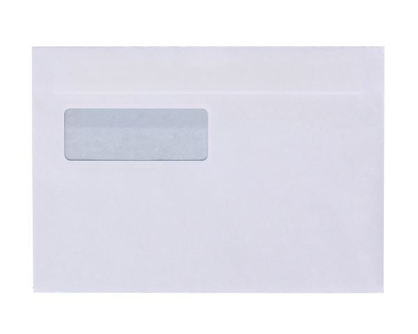 Konvolut, Mailman E5, selvklæbende, 90g, med rude - (500 stk.)