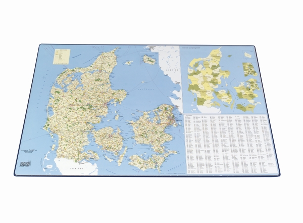 Schreibblock Bantex Karte Von Dänemark