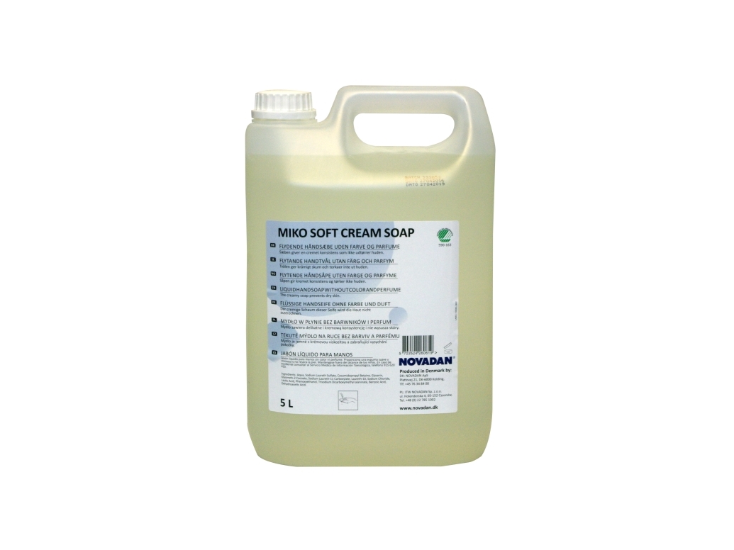Cremesæbe Miko Soft Cream Soap 5 Ltr.
