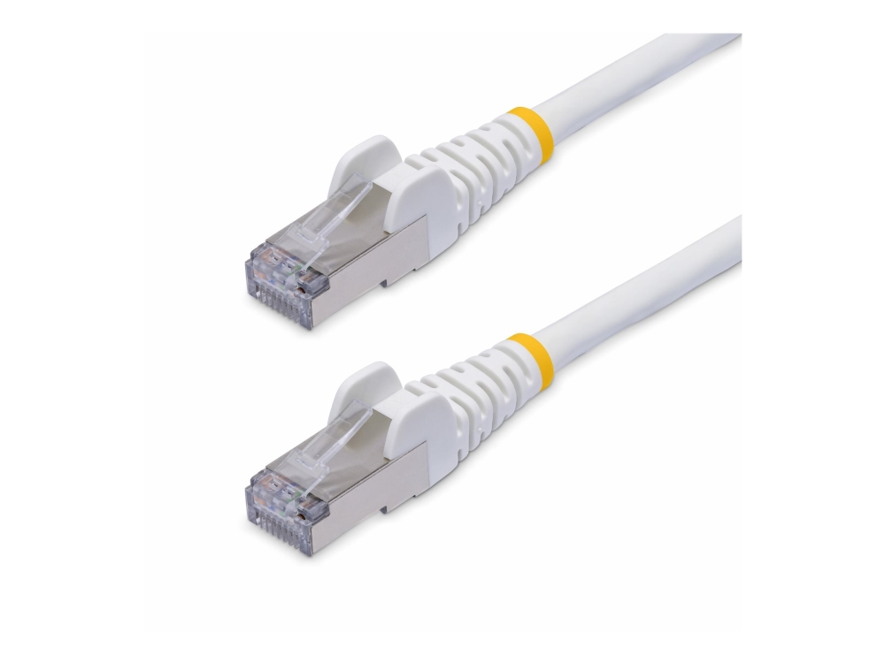 Startech.Com 10 M Weißes Cat8 Netzwerkkabel, Snagless Rj45 Patchkabel, 25G/40G Lan Kabel, 2000Mhz, 100W Poe++, S/Ftp, 26Awg Reinkupfer, Lszh, Etherne