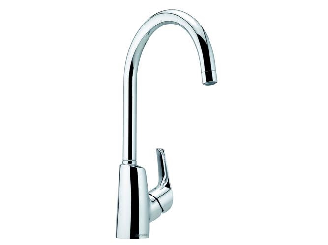 Damixa Rowan keittiöhana, jossa on korkea suihkukaulus