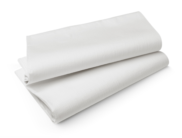 Tischdecke Evolin 127X127 Cm Weiß, 50 Stk/Karton