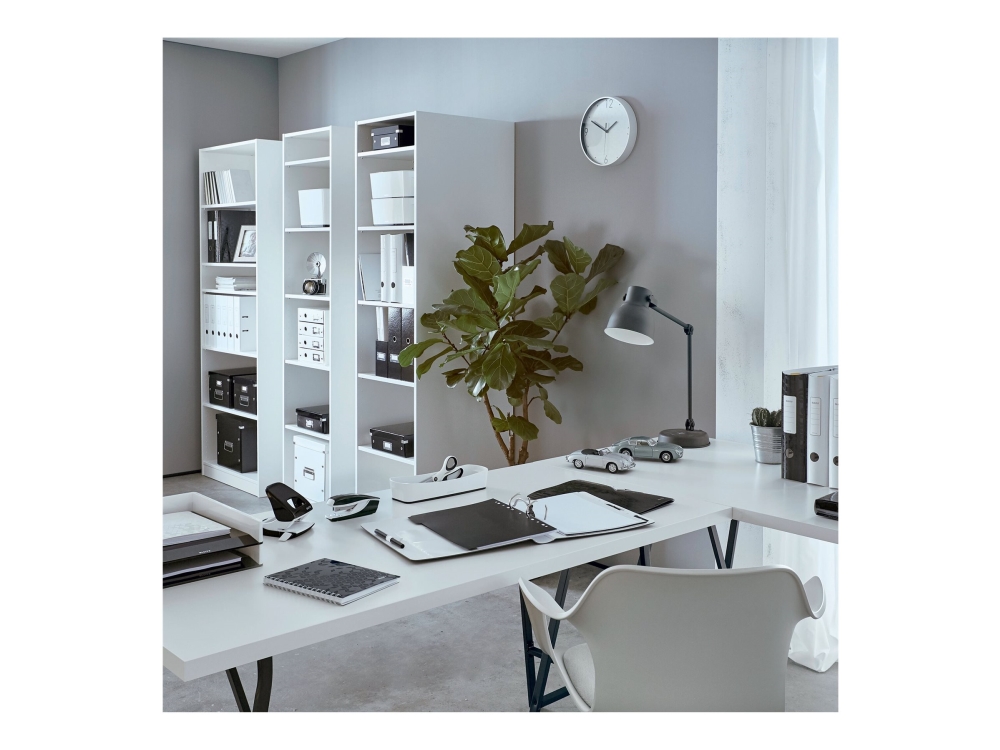 Leitz 180° Active Wow - Håndtagbuefil - Rygbredde: 82 Mm - For A4 (210 X 297 Mm) - Kapacitet: 500 Ark - Hvid