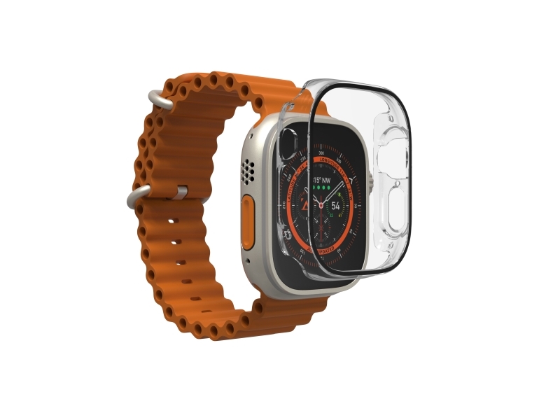 Invisibleshield Flex 360, Hülle, Smartwatch, Transparent, Apple, Watch Ultra (49Mm), Tropfsicher, Staubresistent, Kratzresistent