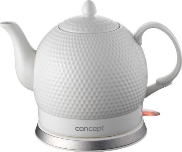 Concept Rk0050, 1,2 L, 1000 W, Weiß, Keramik, Drahtlos
