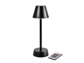 Lampa LED Zelda Ø10,3xH32cm med fjärrkontroll svart - (6 st./kartong) | Belysning - Inomhusbelysning - Bordslampa | GameStuff