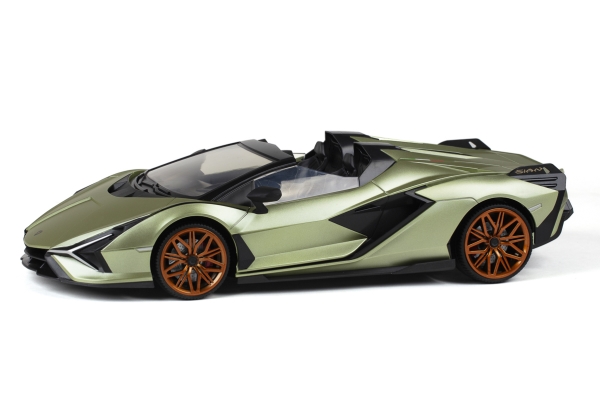 Tec-toy - Lamborghini Sian - Fjernstyret Rc Bil - 1:16 - 10 Km/t