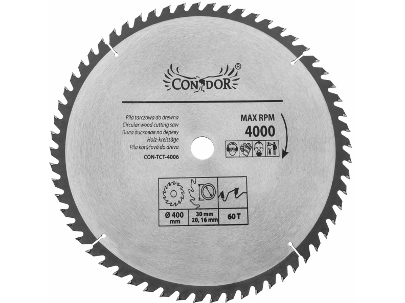 VISCUE TOOTH sågblad 400*30*40z /DREL