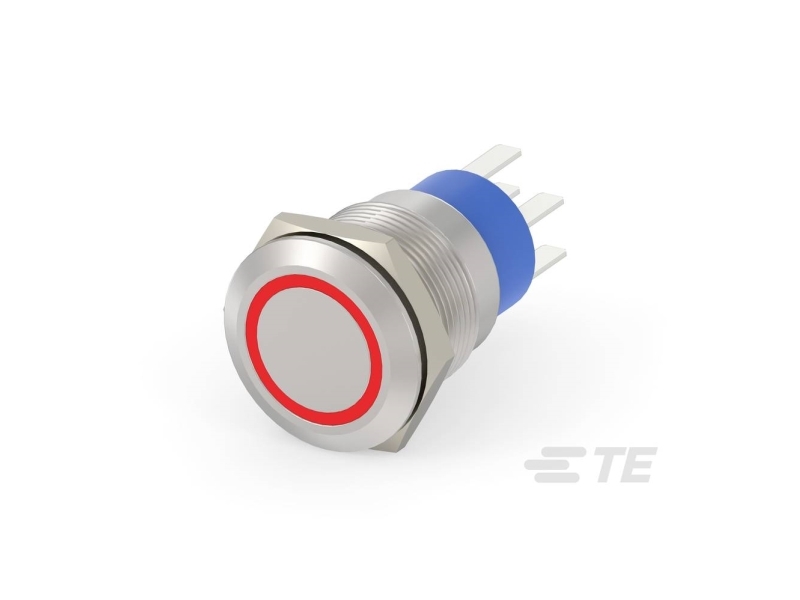 Te Connectivity 4-2213764-5 Te Amp Illuminated Pushbutton Switches 1 Stk Tray