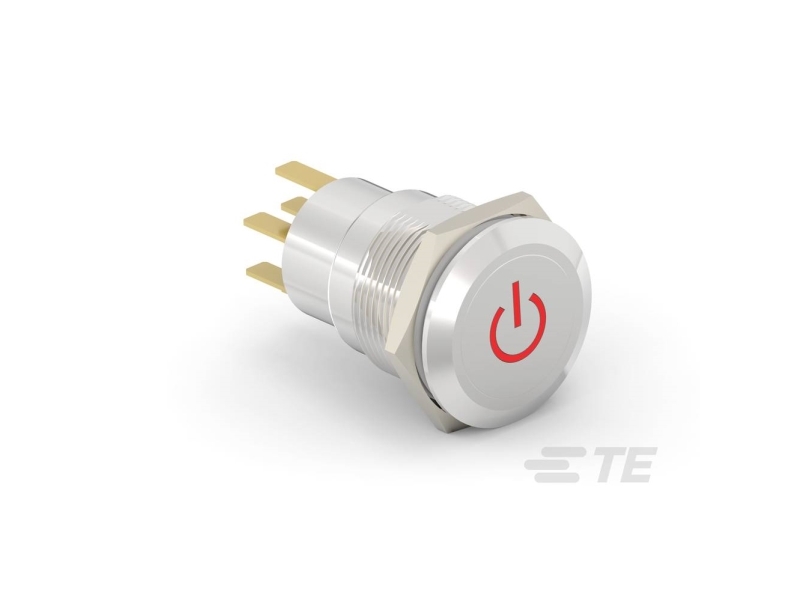 Te Connectivity 6-2213766-6 Te Amp Illuminated Pushbutton Switches 1 Stk Tray