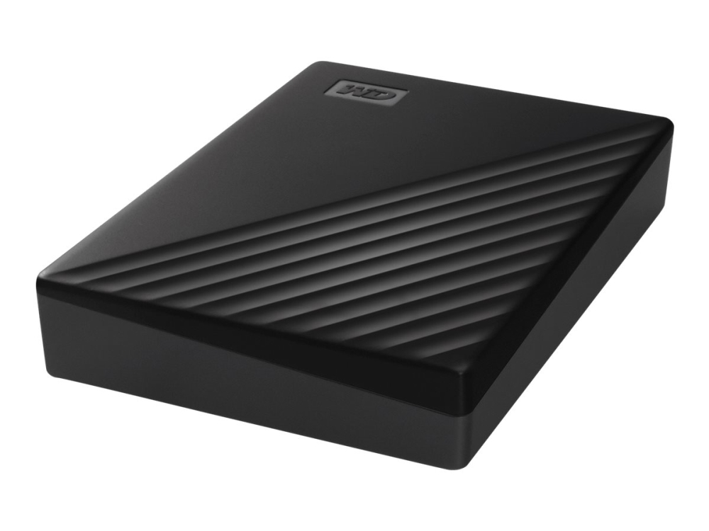 WD My Passport WDBPKJ0050BBK - Hårddisk - krypterat - 5 TB - extern (portabel) - USB 3.2 Gen 1 - 256 bitars AES - svart | Datorkomponenter - Hårddisk & Lagring - Externa hårddiskar | GameStuff