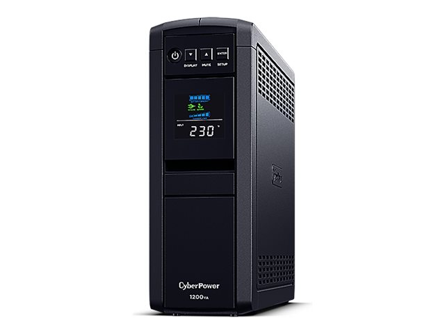 Cyberpower - Usv - Ac 220/230/240 V - 720 Watt - 1200 Va - 1 X Batterie - Bleisäure - Rs-232, Usb - Ausgangsanschlüsse: 6