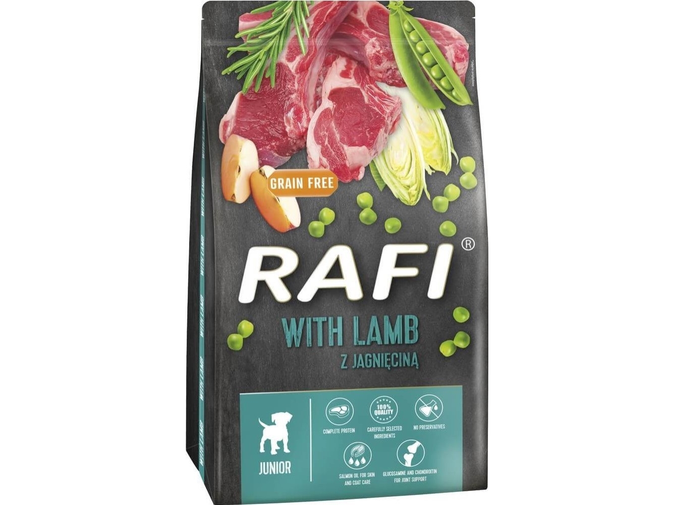 Dolina Noteci Rafi Junior Med Lam - Tørfoder Til Hunde - 10 Kg