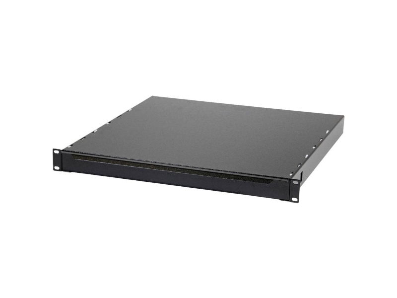 Apranet 26512476 19" Netzwerk-Schrank-Einschubsystem 1 U Ausziehbar Schwarz