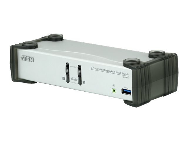 ATEN CS1912 KVMP Switch - Omkopplare för tangentbord/video/mus/ljud/USB - 2 x KVM/ljud/USB - 1 lokal användare - skrivbordsmodell | Datortillbehör - KVM & Switchar - Switchar | GameStuff