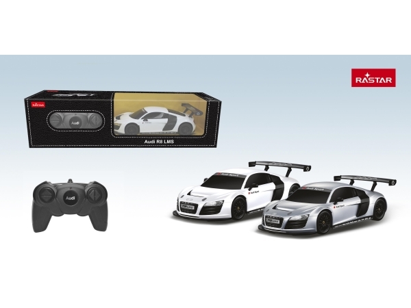 Rasta R/C 1:24 Audi R8 Silberfarben
