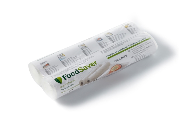 FoodSaver FSR2802, Vakuumförseglingsrulle, 2 styck, 5,5 m, 28 cm | Köksutrustning - Hushålls tillbehör | GameStuff