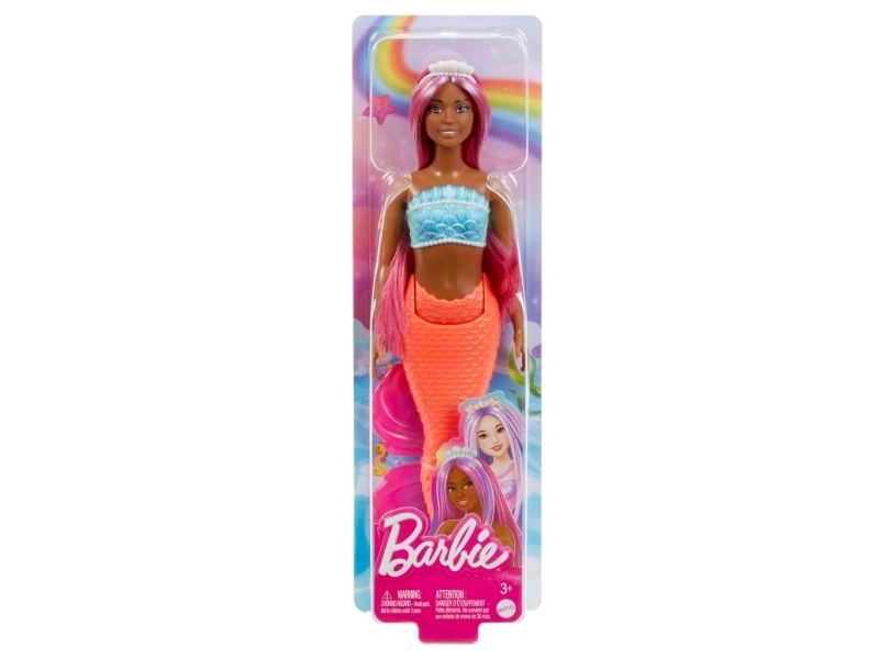 Barbie Core Meerjungfrau Dunkel Koralle