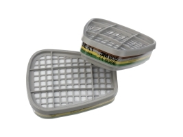 3M-Gasfilter 6059 Abek1r Gegen Organische Gase+Dämpfe (Pack Mit 2 St) (7000034747)
