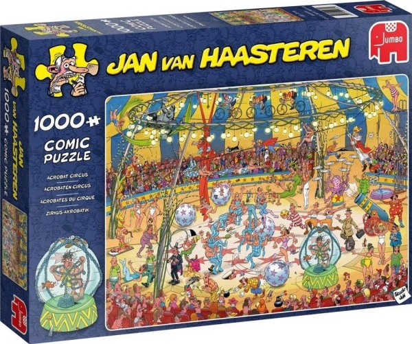 Jan Van Haasteren - Zirkus Akrobatik - 1000 Teile, 1000 Stück(E), Comics, 12 Jahr(E)