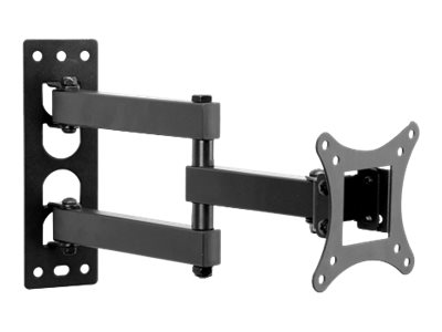 Art Ar-57A - Beslag - Justerbar Arm - For Lcd Tv - Metal - Pulverbelagt Sort - Skærmstørrelse: 17"-42" - Vægmonterbar