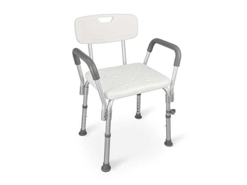 Bruseskammel med ryglæn og håndtag