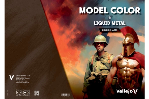 Vallejo - Color Charts - Model Color & Liquid Metal 2024 - Cc329