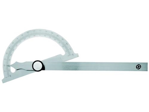 Gradmåler 150 x 200 mm, m/dobbelt lasergraveret skala