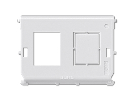 Jung 54-2We, Weiß, Schraubenlos, Jung, Universalmodul, Rj 45 System, Shielded, Cat. 6A, Jung Ref.-No. Uma-Cat6a Qmax-Serie, Modular, Rj..., Rj-45, 1