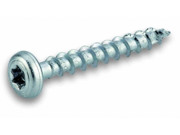 SPAX 0201010400253, Skruv, Metall, Zink, Trä, Pan head, Torx, Metallisk | Verktyg & Verkstad - Skruvar & Muttrar - Träskruv | GameStuff