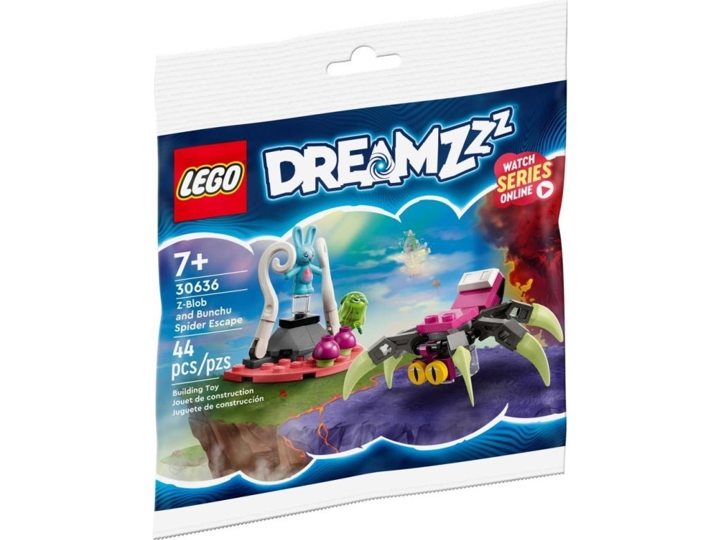 Alternativ bild 0 för LEGO Dreamzzz - Z-Blobs och Bunchus flyr från spindeln