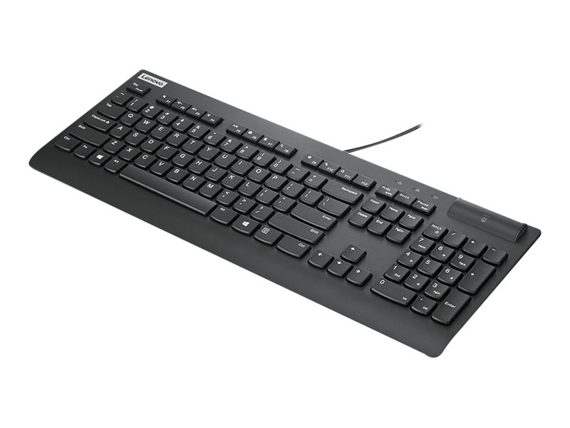 Lenovo Smartcard Wired Keyboard Ii - Tastatur - Usb - Tjekkisk/Slovakisk - Sort - Cru
