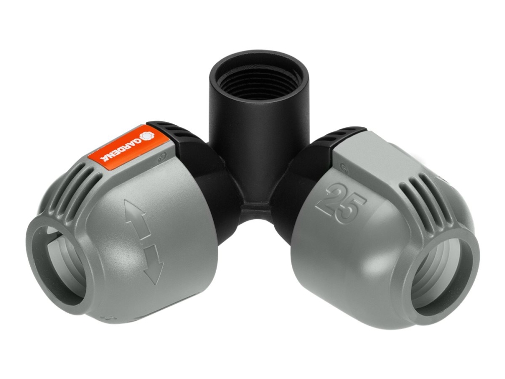 Gardena CORNER 25 mm x 3/4 invändig gänga | Trädgården - Bevattning av trädgårdar - Bevattningssystem | GameStuff