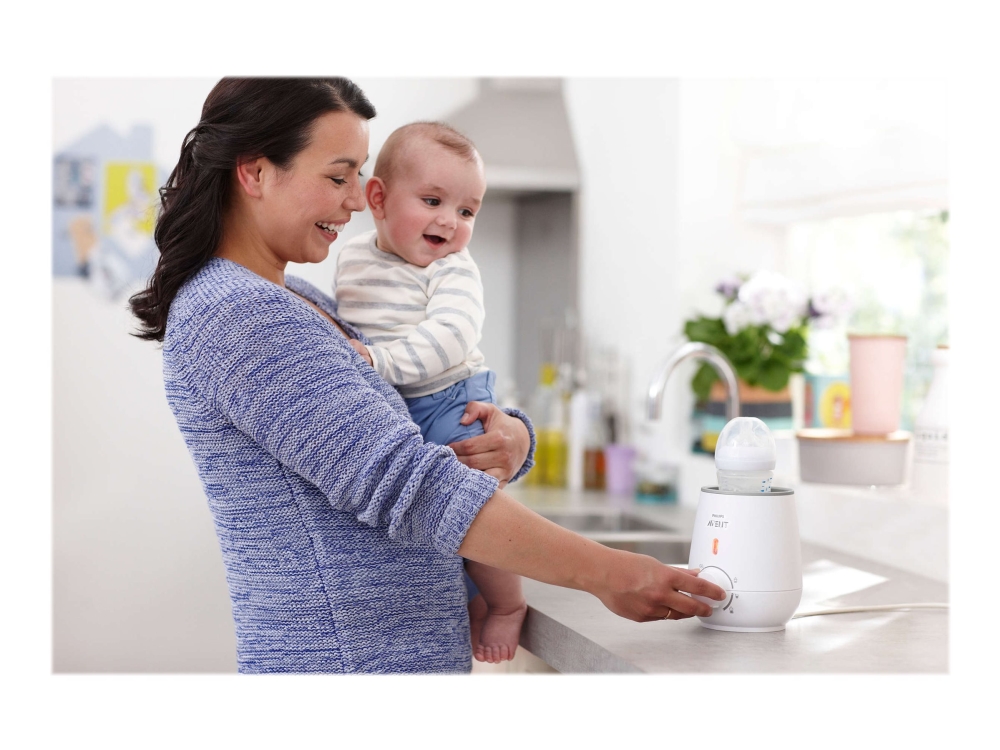 Philips Avent SCF355 - Baby flaskevarmer - 275 W