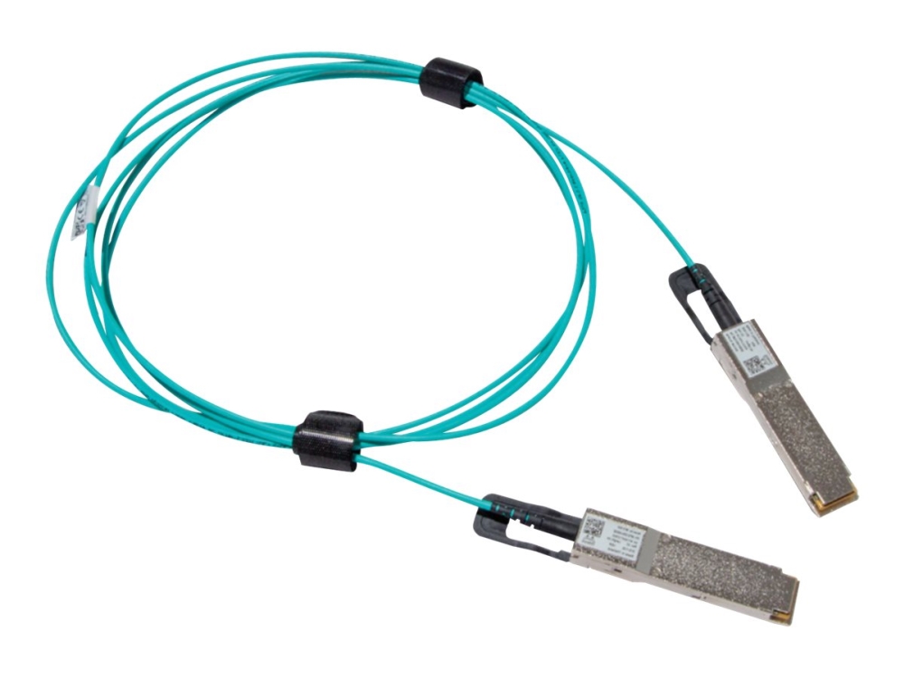 Nvidia Linkx - 200Gbase-Aoc Direct-Attach-Kabel - Qsfp56 Zu Qsfp56 - 20 M. - 3 Mm - Glasfaser - Sff-8665/Sff-8636 - Halogenfrei, Active Optical Cable