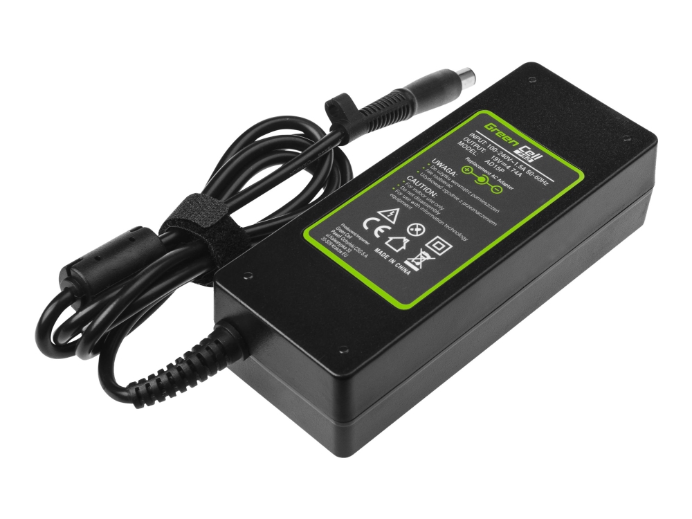 Green Cell PRO - Strömadapter - AC - 90 Watt - svart - för HP ProBook 4510s, 4510s/CT, 4515s, 4515s/CT, 4710s, 4710s/CT | Datortillbehör - Laddare & Batterier - Bärbar nätaggregat | GameStuff