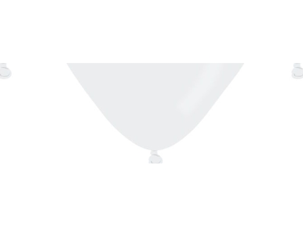 Gmr Hvide Hjerteballoner - 29 Cm - 50 Stk Universal