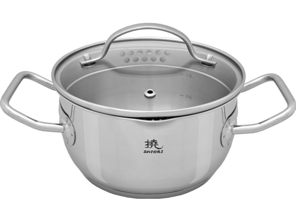 Shiori Shiori Steel Series Pro 316 Garnek Indukcja 16 Cm