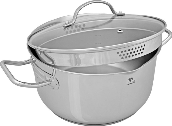 Shiori Shiori Steel Series Pro 316 Garnek Indukcja 24 Cm