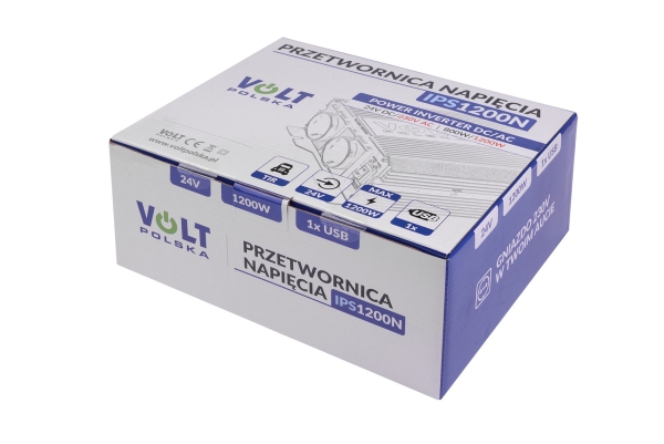 Volt 800/1200W 24/230V inverter