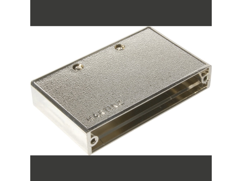 Harting 09 67 025 0413 09670250413 Skålkabinet Plastic, Metalliseret 1 Stk Piece