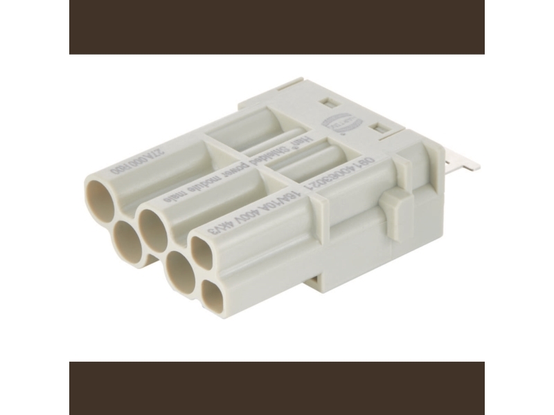 Harting 09 14 006 3021 Enkeltmodul 6 Crimp 1 stk