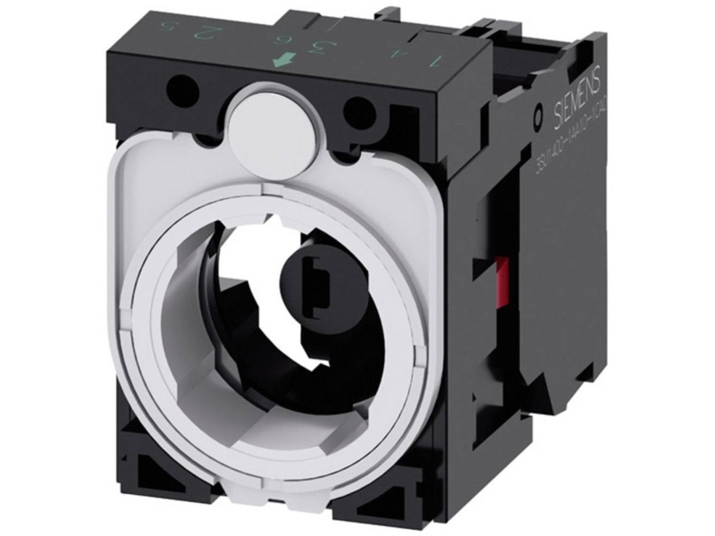 Siemens 3Su1501-1Ag50-1Ca0 Kontaktelement, Led-Element Med Adapter 1 X Brydekontakt Blå 24 V Dc/Ac 1 Stk